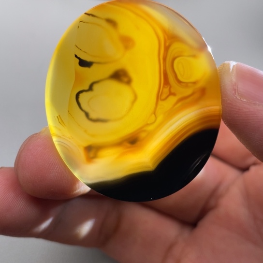 玛瑙/玉髓颈饰未镶嵌云*边