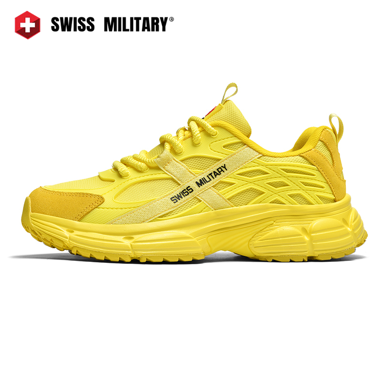 SWISS MILITARY休闲轻便时尚百搭户外男女同款情侣潮流百搭运动鞋