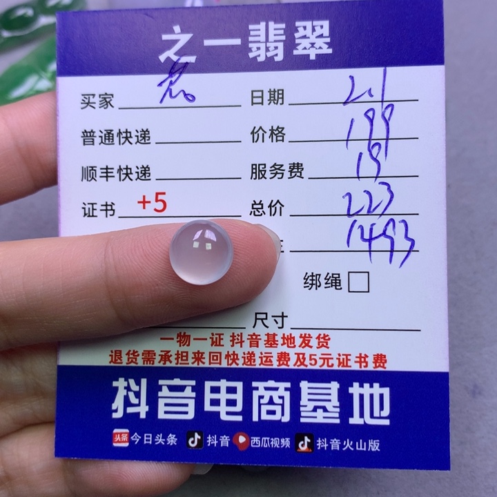 翡翠颈饰未镶嵌花*