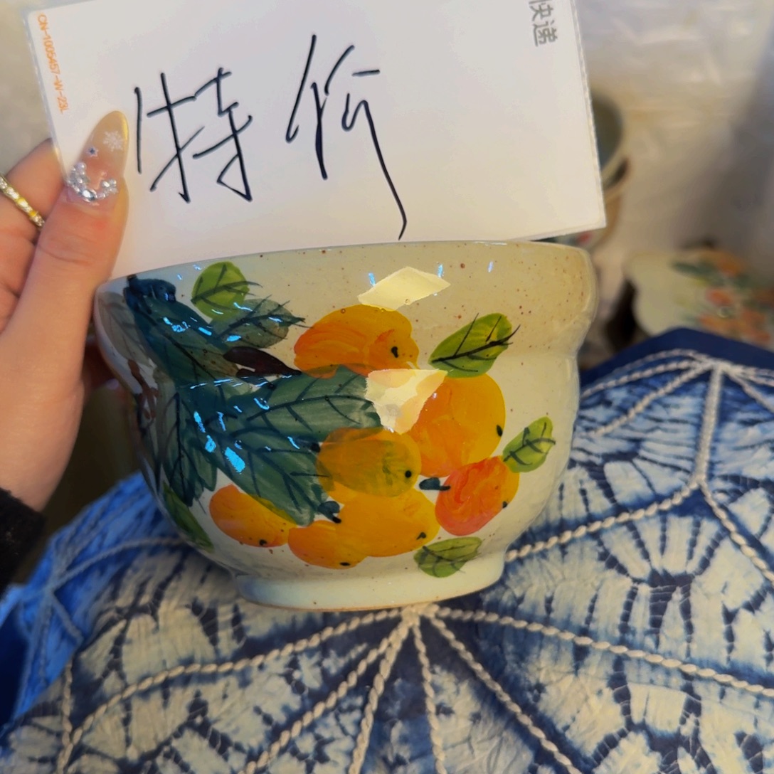 瓷片景德镇陶瓷手工手绘