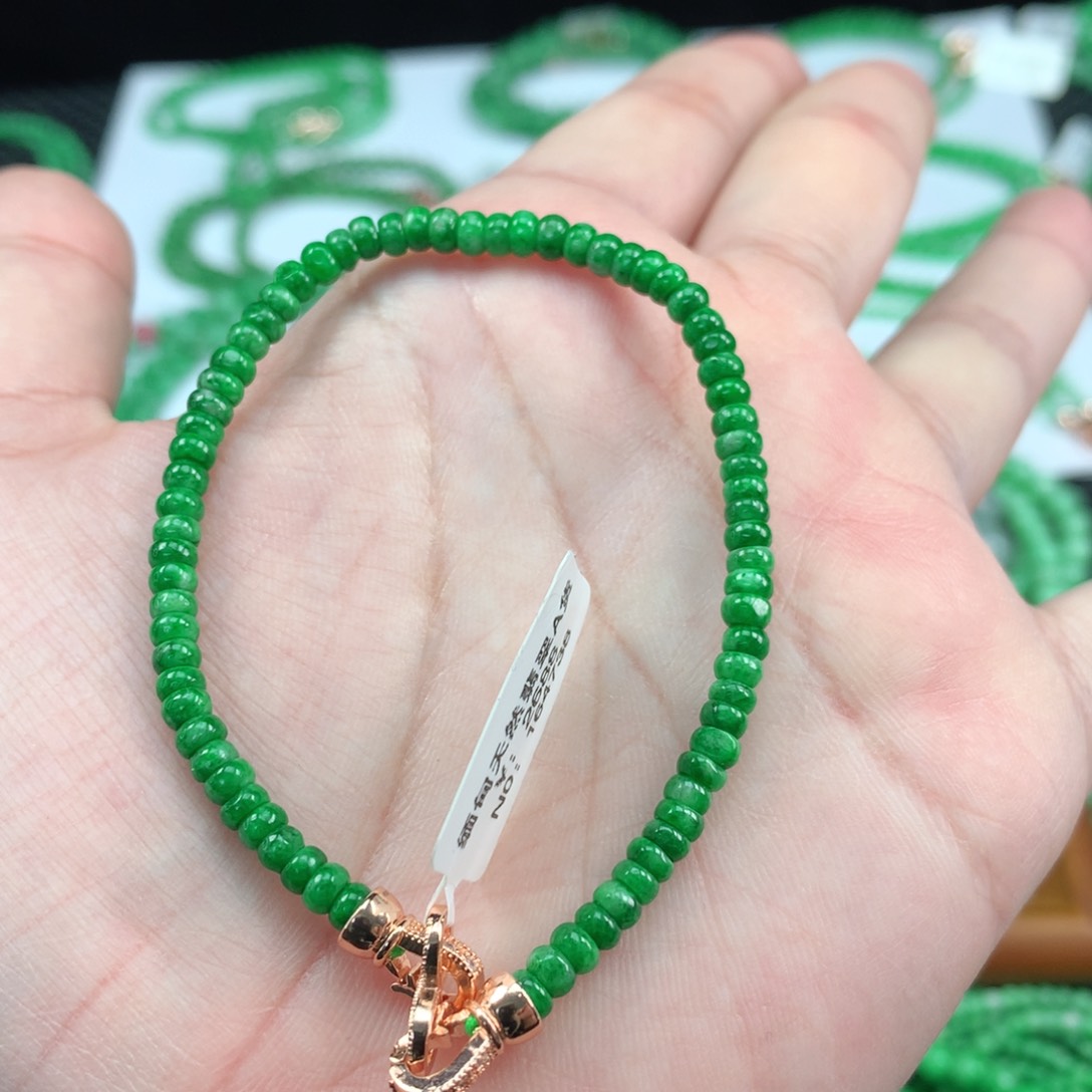 翡翠手链未镶嵌翡翠卡4