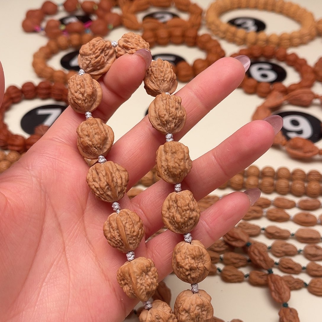 ༄***༅吊坠文玩核桃蛤蟆头手串