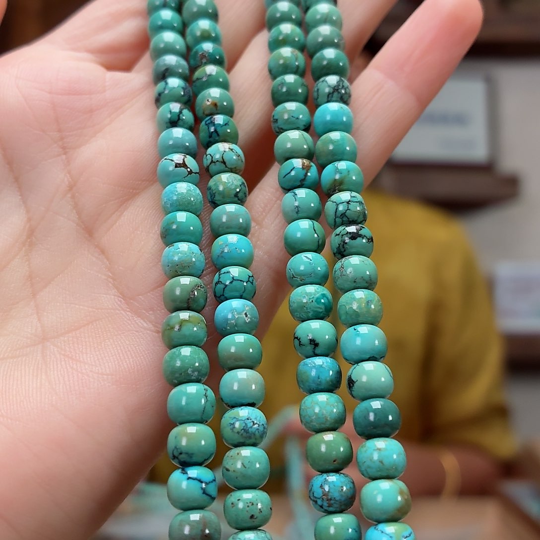 未镶嵌绿松石珠宝奇石