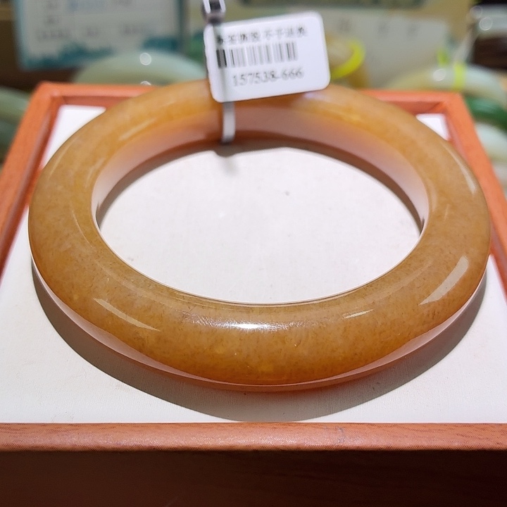 和田玉未镶嵌手镯 59 60