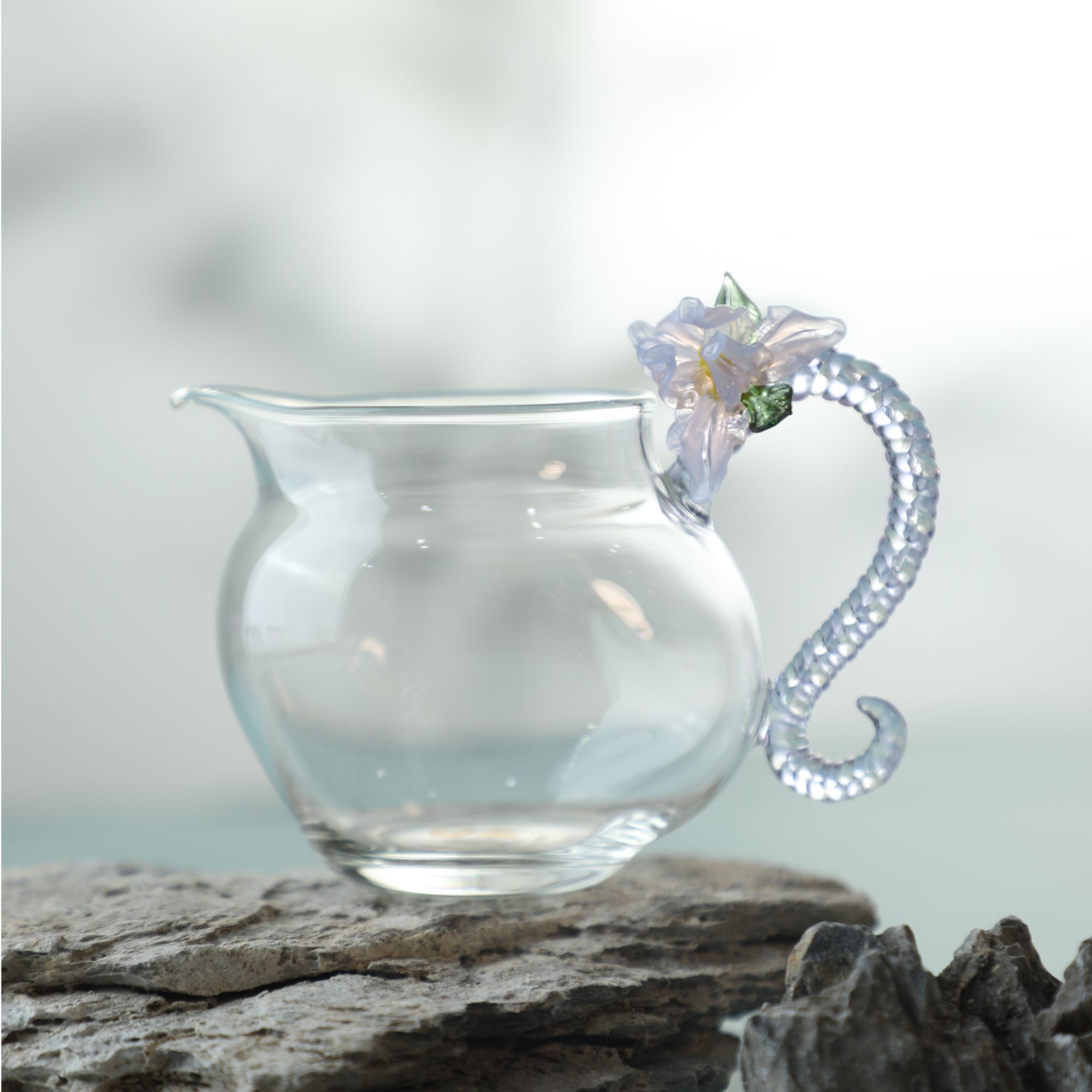 禾墨【窑颜专属】禾墨 鸢岚茶海 玻璃茶具 高硼硅 公道杯