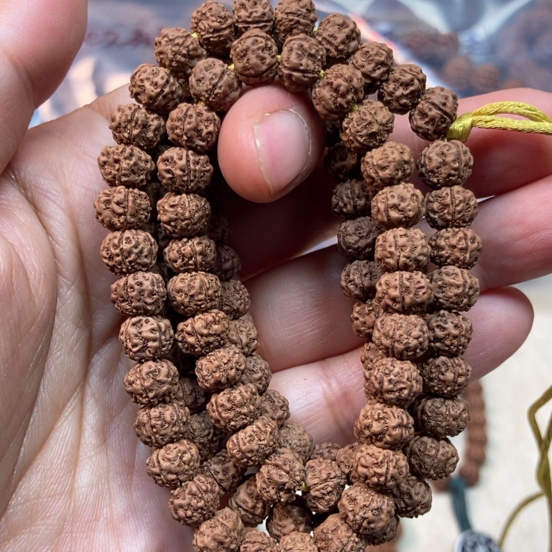 金刚菩提吊坠尾*鱼不挑小花108