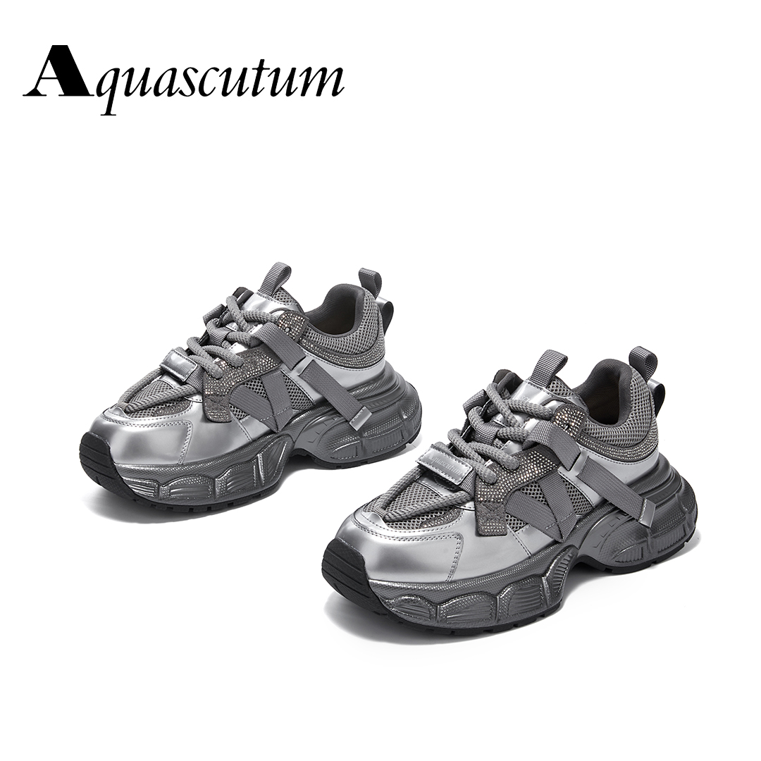 【如鼓琴瑟】雅格狮丹厚底增高百搭休闲鞋2025秋季新款AS0243215