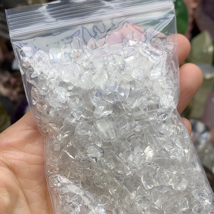 水晶天然水晶碎石200g未镶嵌