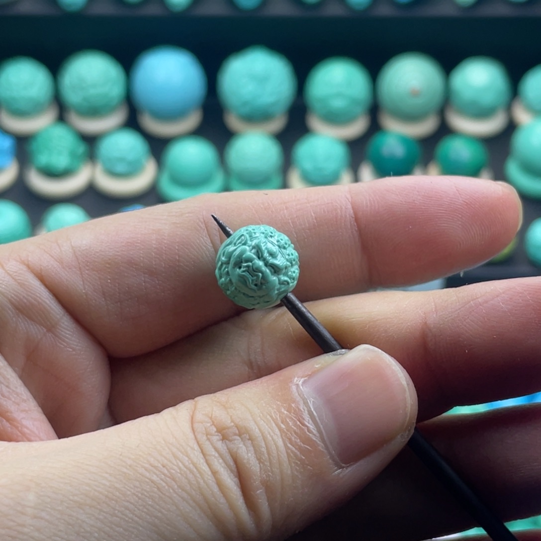 波***吉非金属湖北原矿特色圆珠配饰