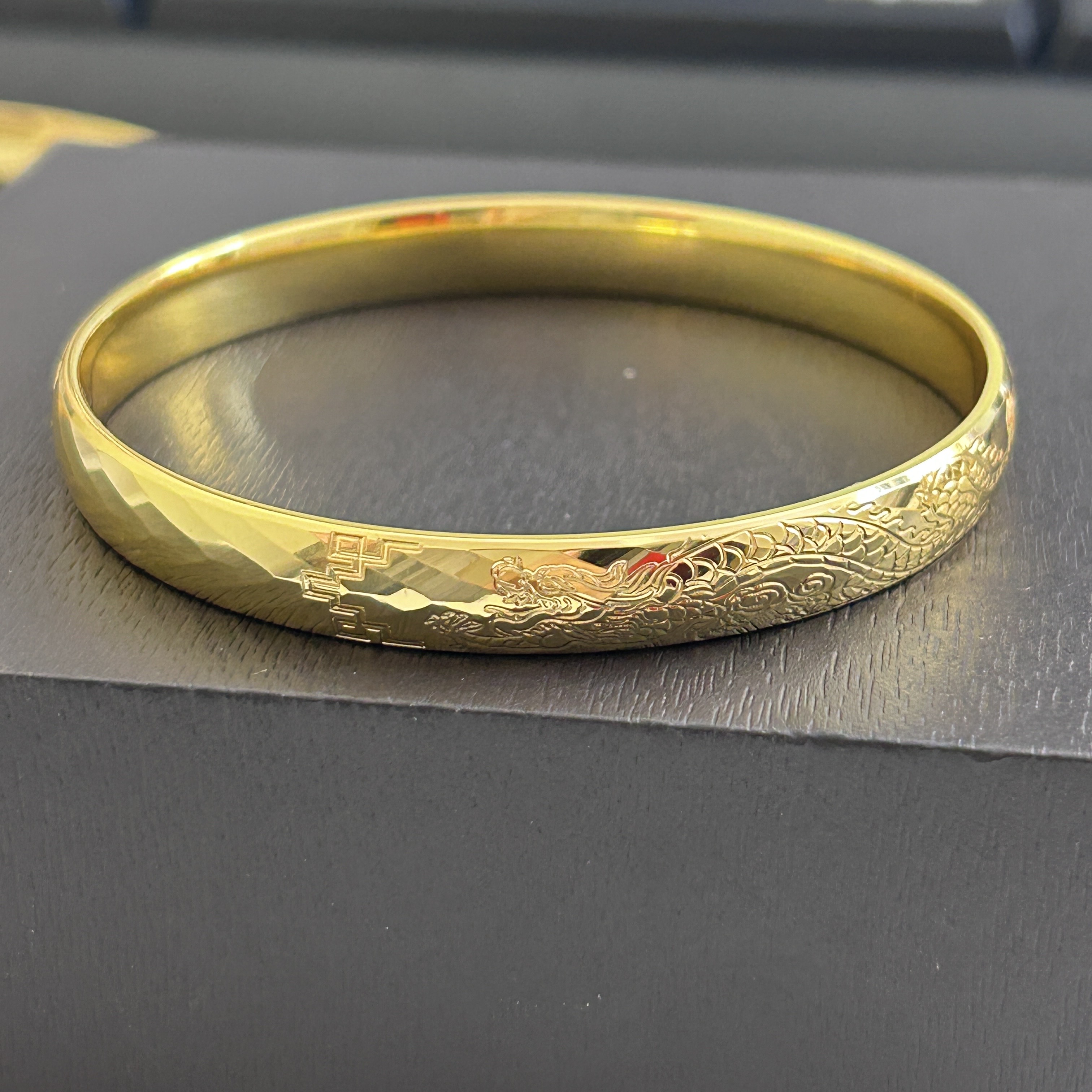 足银手镯 【店长专享】足银龙凤呈祥手镯（62#）YSZ394