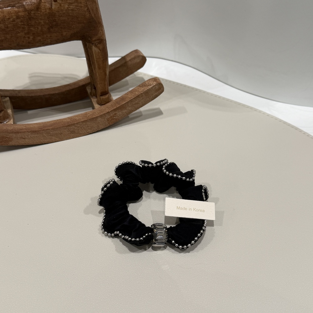 「南韩旋珠珠」韩国25秋冬百搭发绳高马尾发圈肠圈