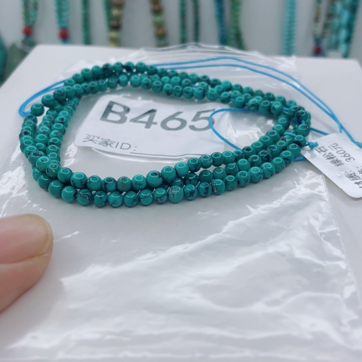 绿松石未镶嵌颈饰