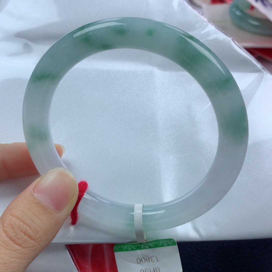 未镶嵌手镯翡翠缅甸天然翡翠A货59圆