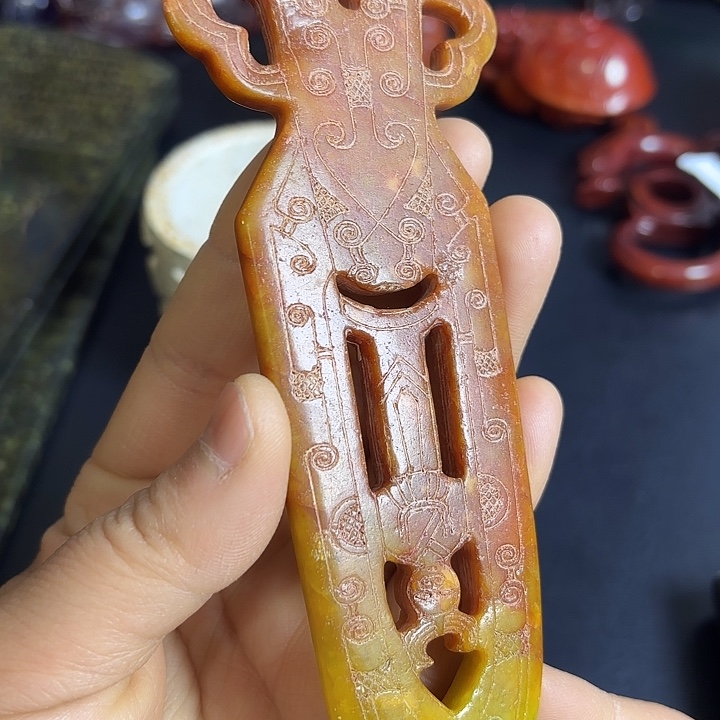 把件白玉菩提一个一个