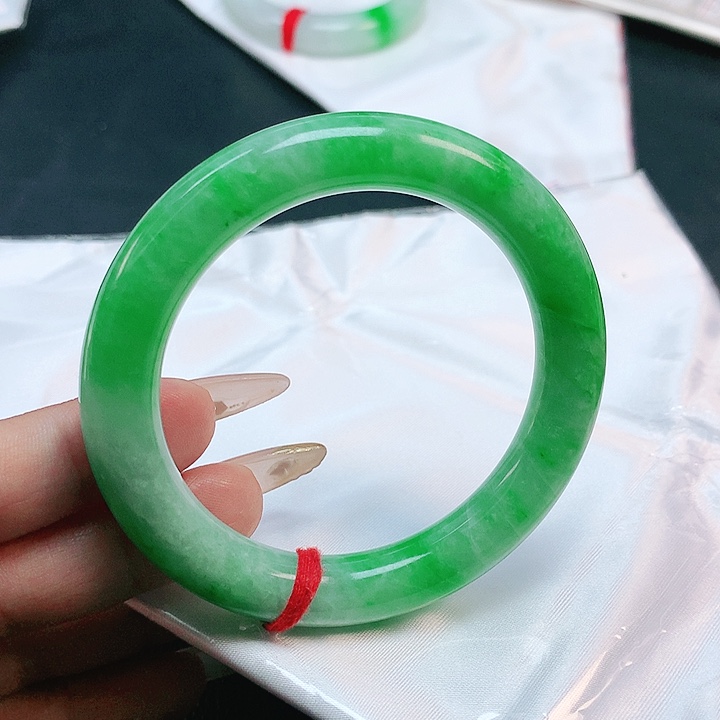 未镶嵌手镯翡翠深*鱼2873