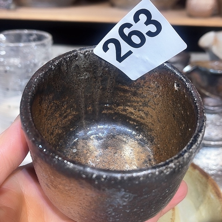 杯高温柴烧陶泥主人杯