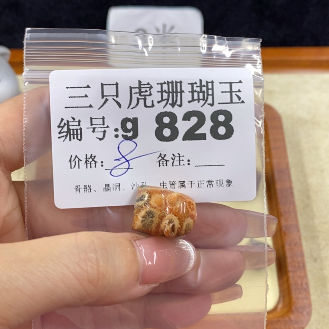 硅化珊瑚（珊瑚玉）未镶嵌1转*珠