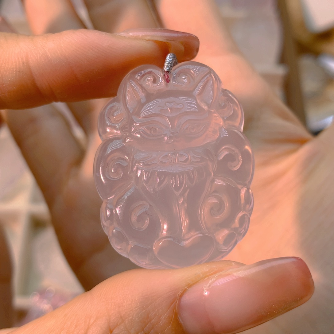 水晶吊坠(不含链)未镶嵌