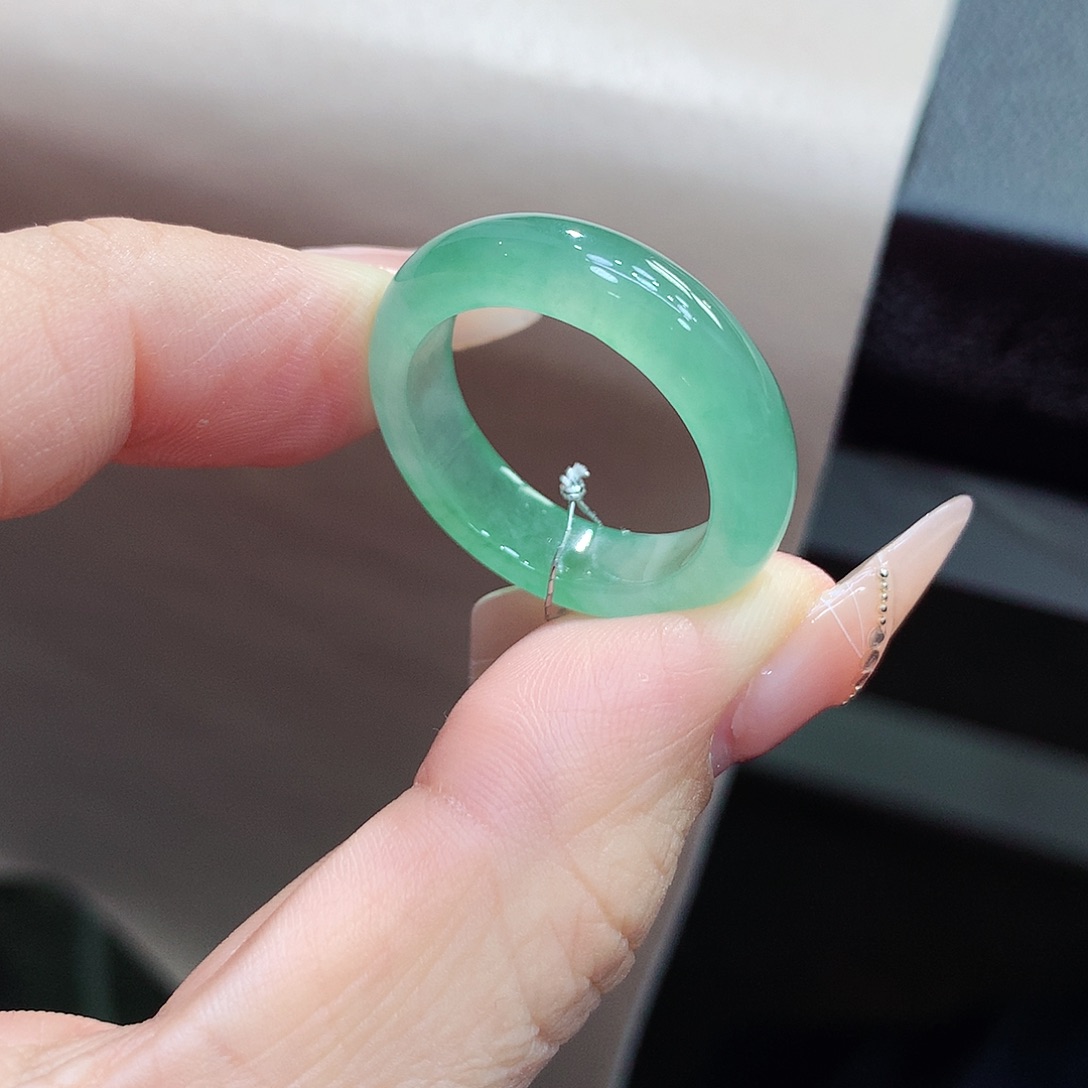 未镶嵌戒指翡翠23号