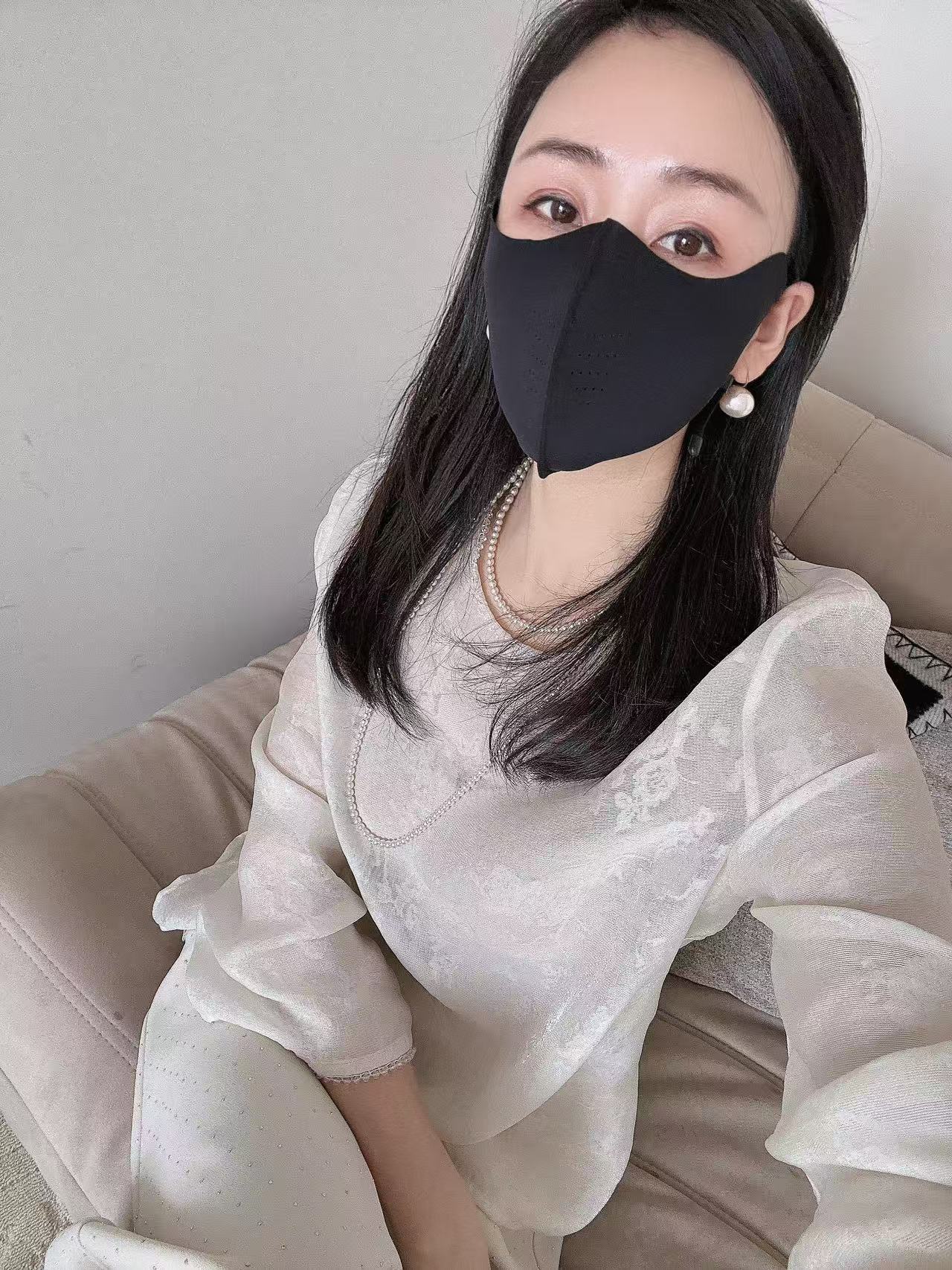 新款百搭薄款高颜值防护面罩