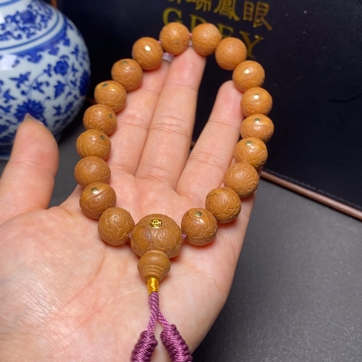 凤眼菩提手串尼泊尔