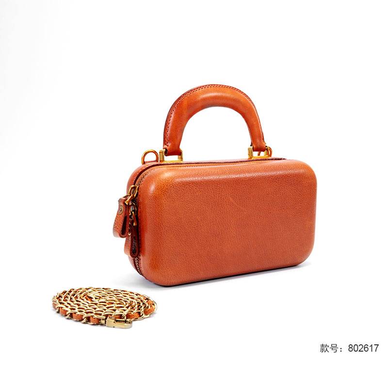 【UCM植鞣系】小众设计方形枕头款手提斜挎包#802617