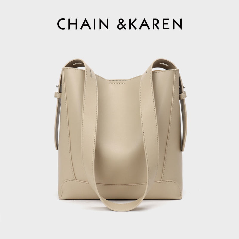 包包女款上班专用包通勤真皮水桶包时尚托特包小众高级轻奢女包