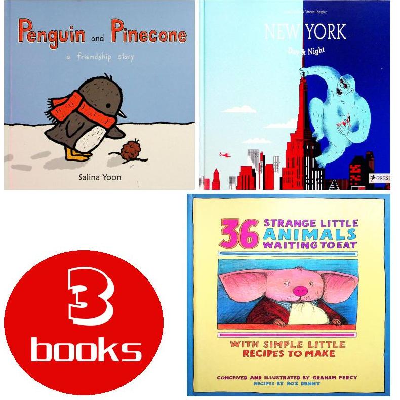 英文原版绘本3本93251124096