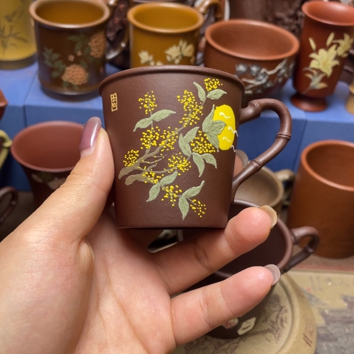 紫砂茶杯紫砂主人杯