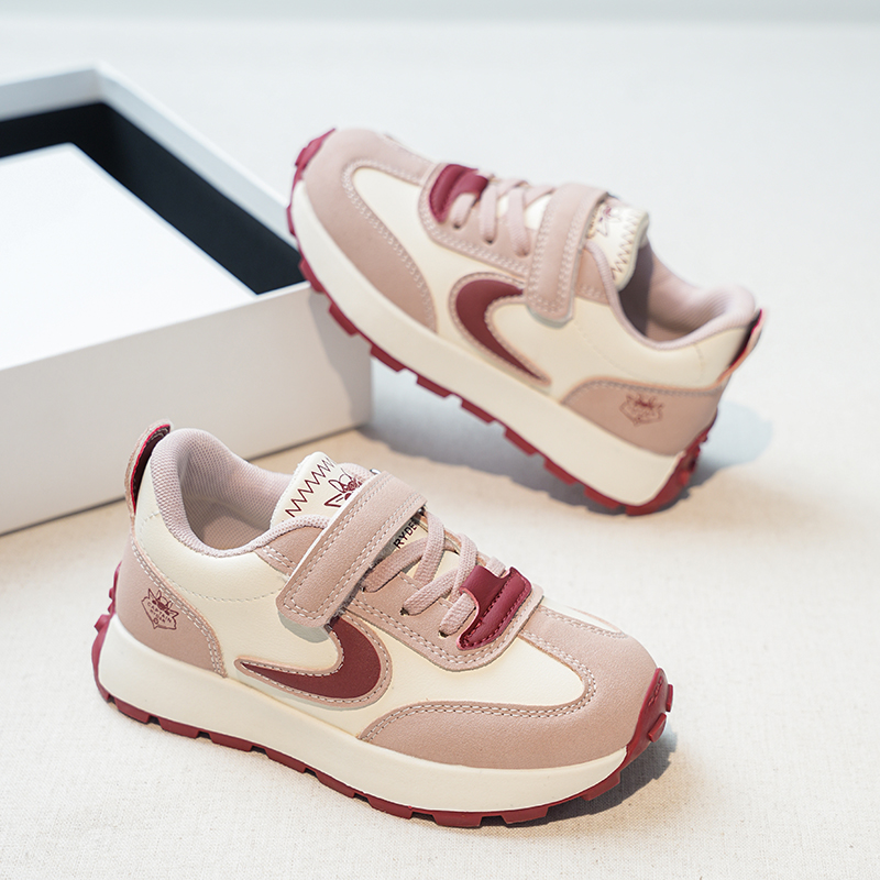 【月牙】儿童秋季运动鞋软底减震女童阿甘鞋防滑耐磨男童鞋户外鞋11