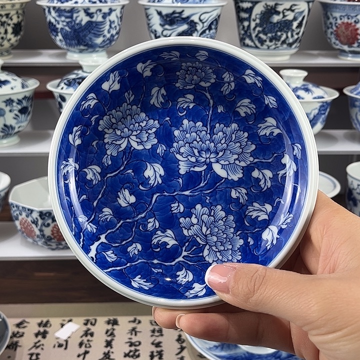 景德镇溪山居手工手绘