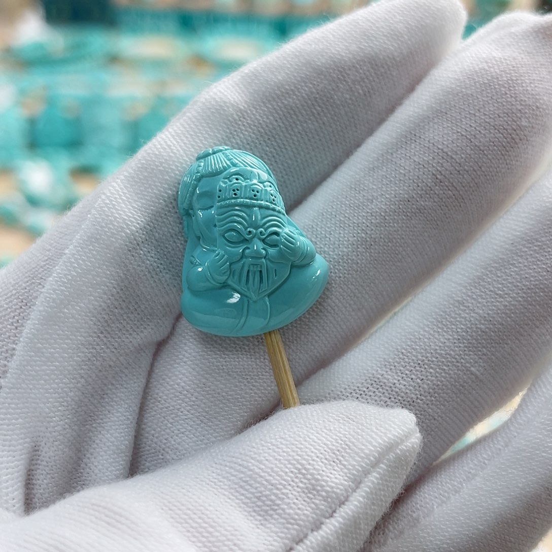 绿松石珠宝奇石未镶嵌