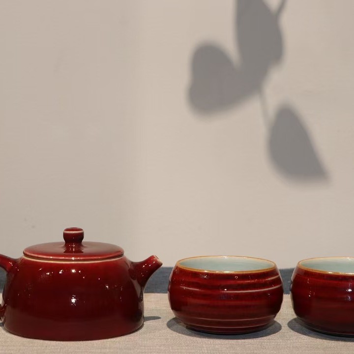 中国神垕钧瓷茶具套装（下单备注图一图二图三图四图五）