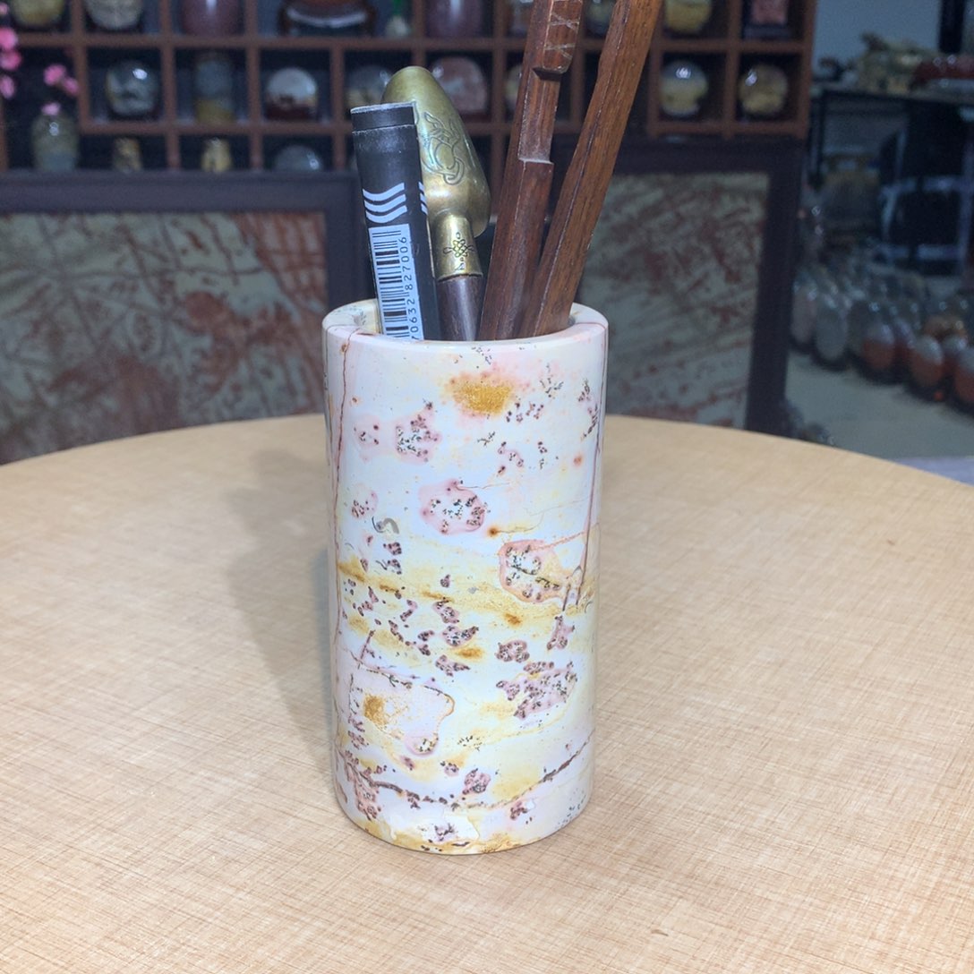 紫砂，广西国画石摆件，收藏观赏