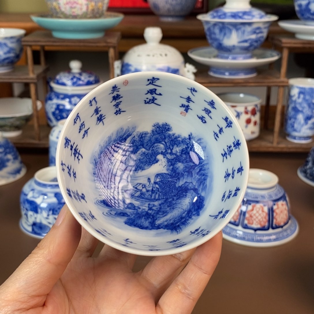 景德镇陶瓷手工手绘