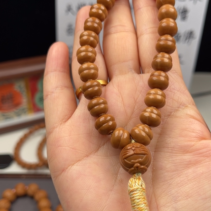 手串猴头核桃微瑕小葫芦