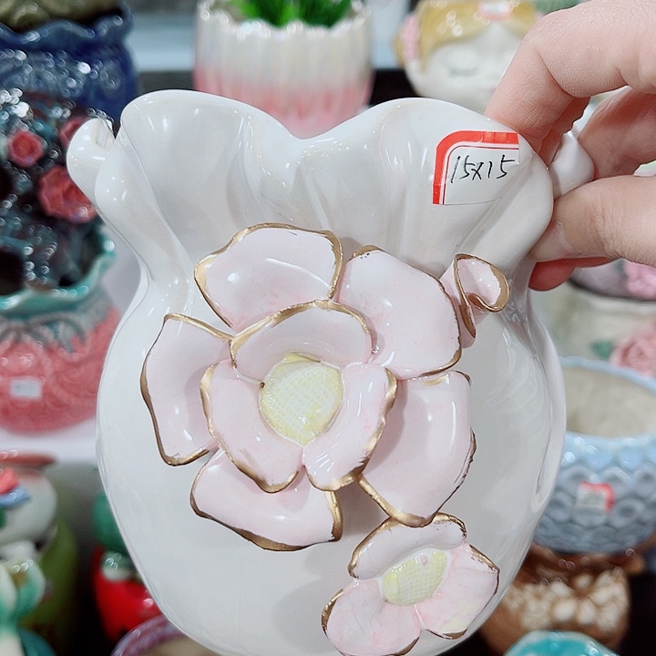 多肉陶瓷花盆满10元包邮