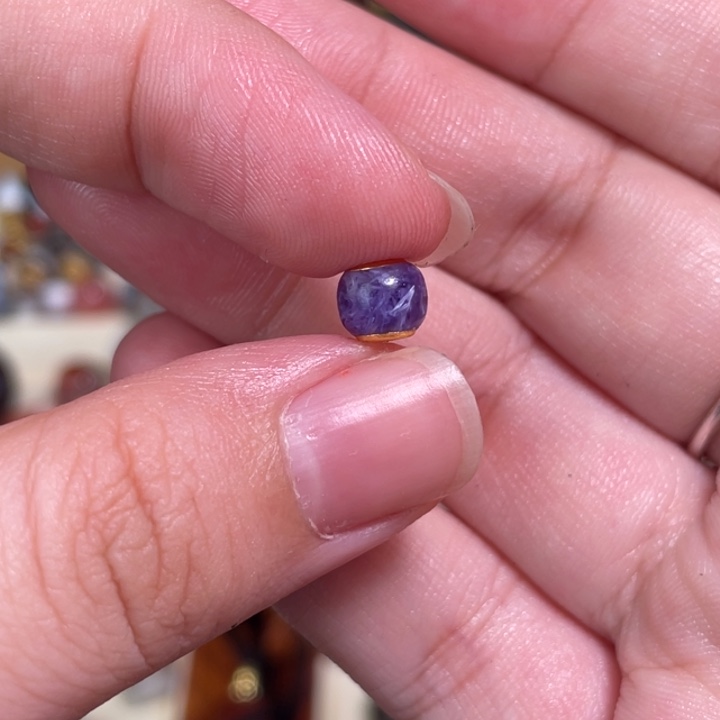 未镶嵌颈饰玛瑙/玉髓33紫龙晶