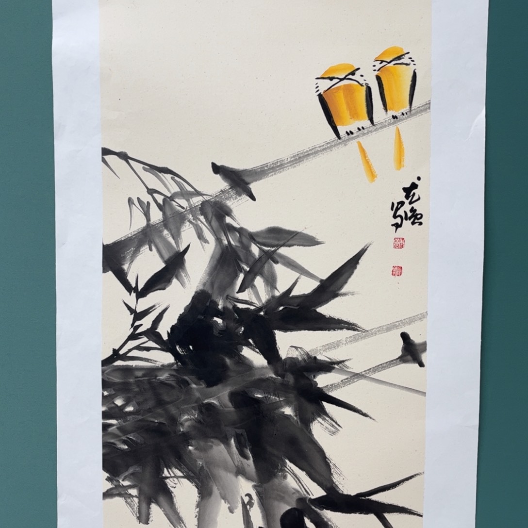 国画尤强手绘作品