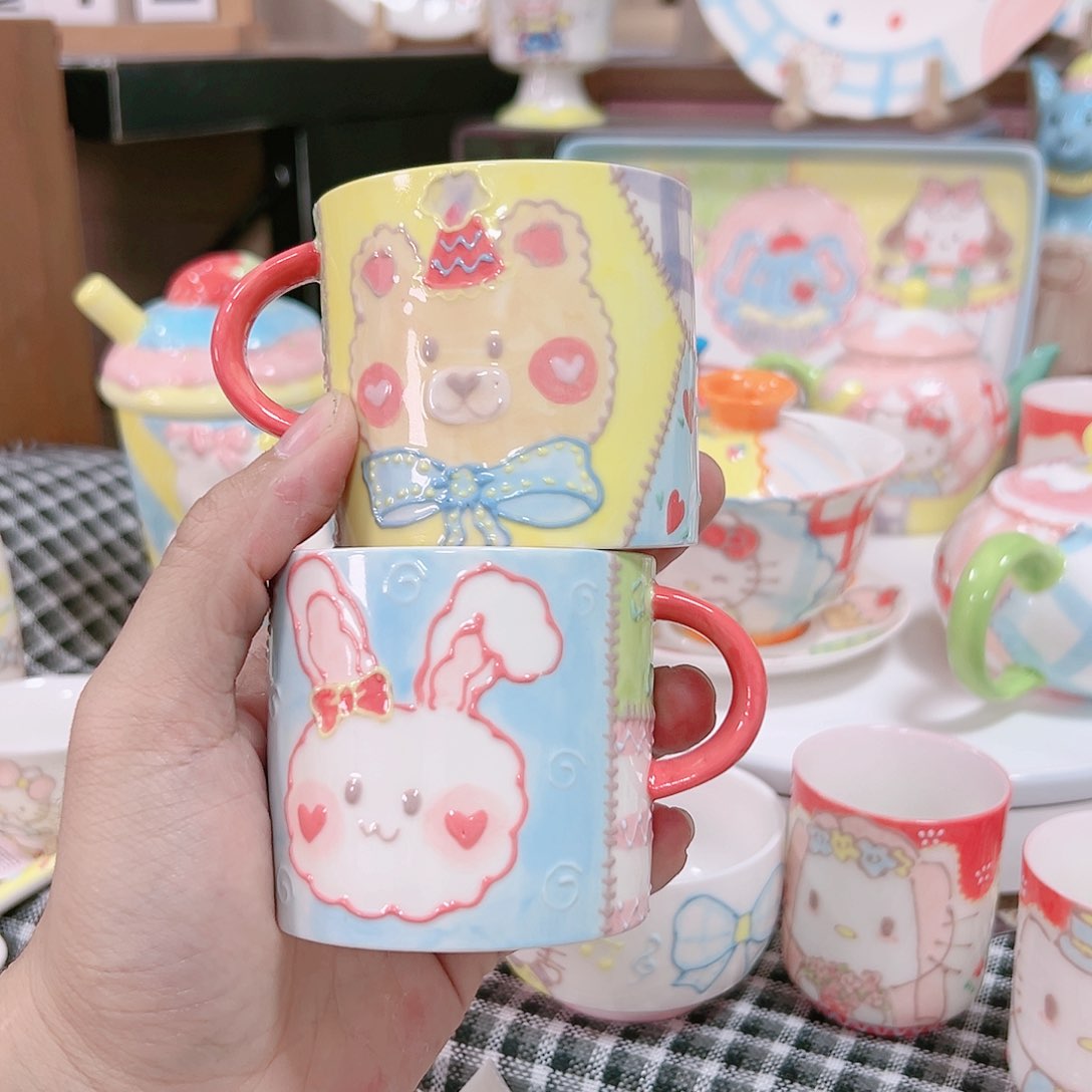 可爱陶瓷高温手作