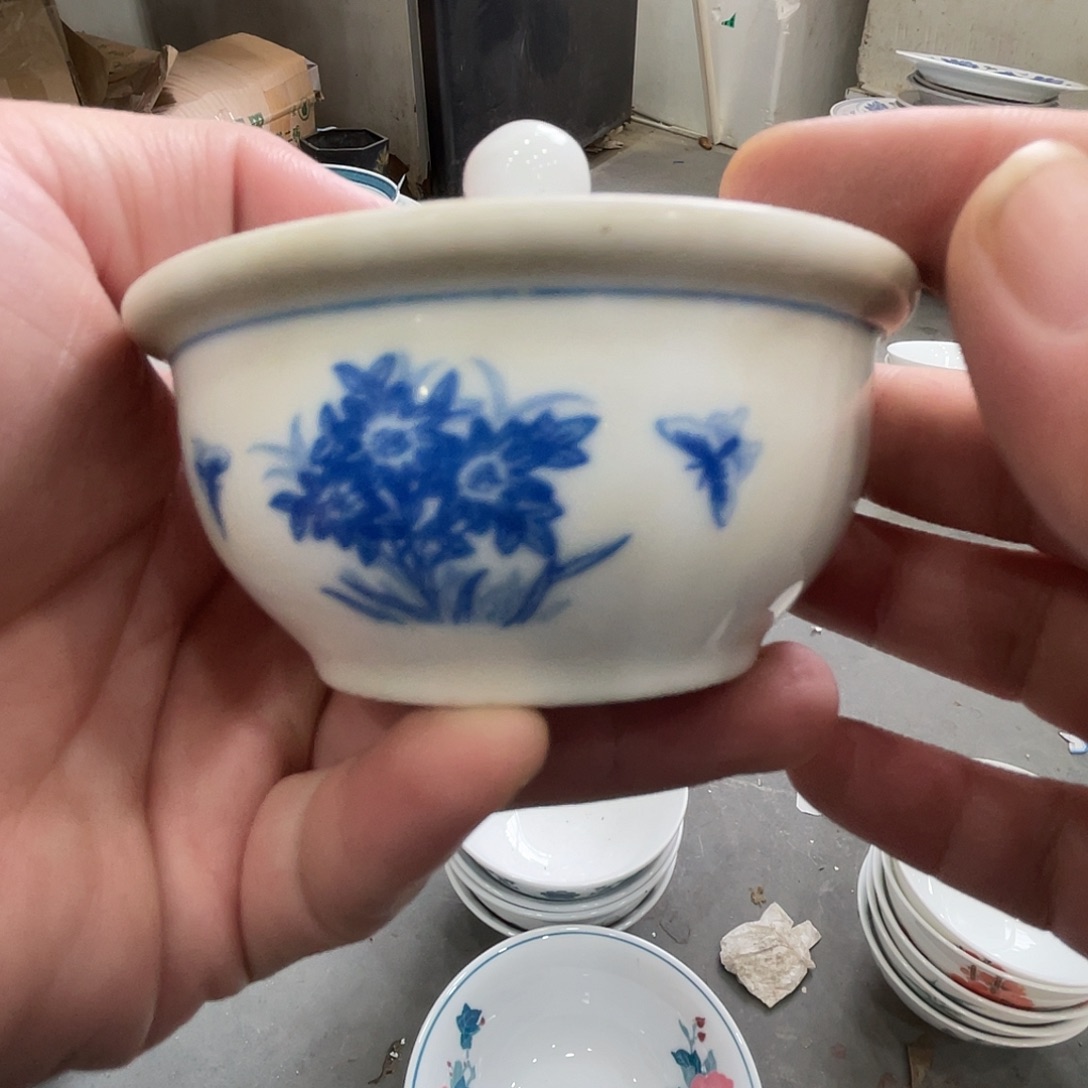 醴陵老厂瓷微瑕慎拍