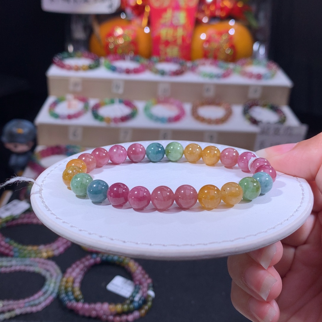 碧玺手链未镶嵌碧玺