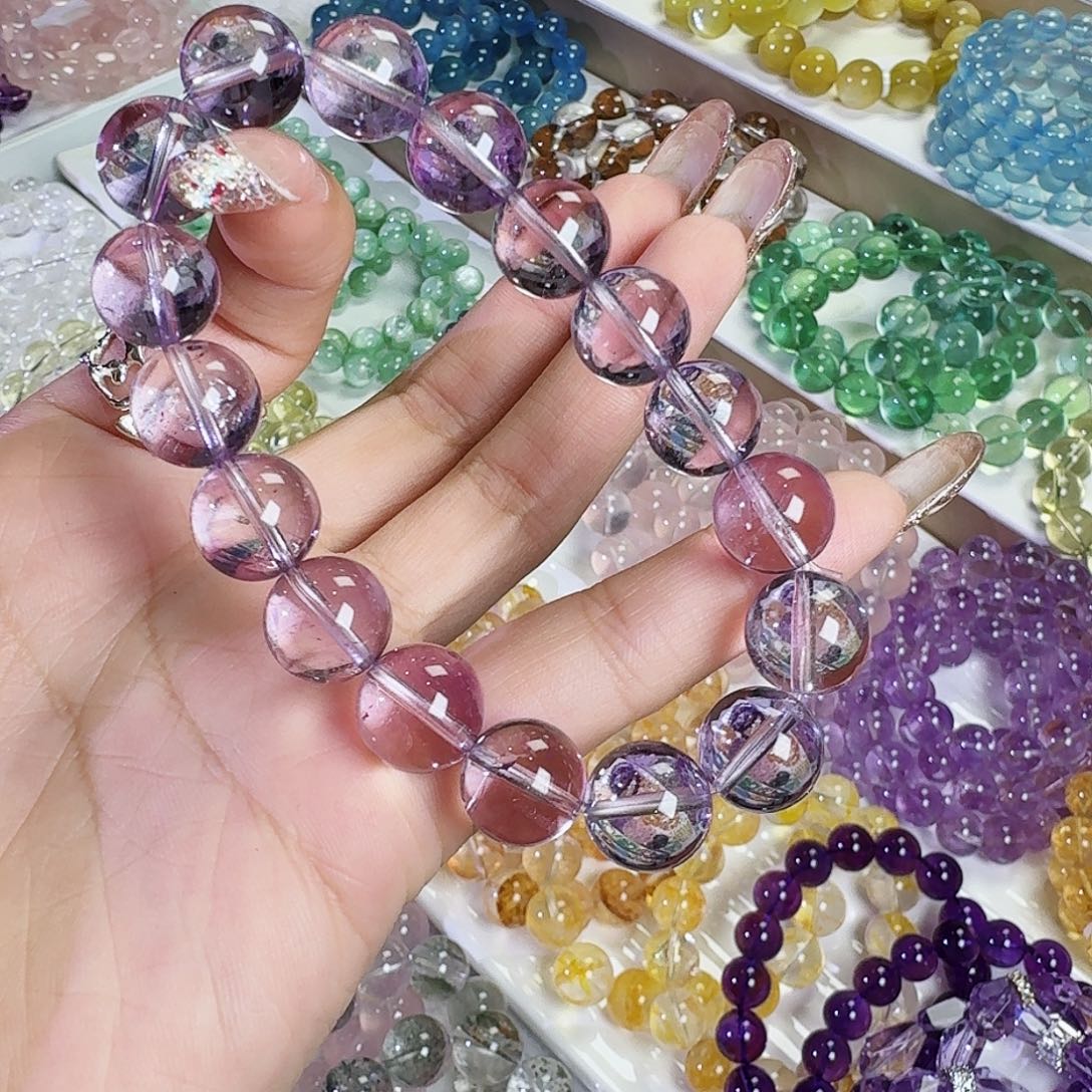 水晶手镯未镶嵌山**川玻利维亚12