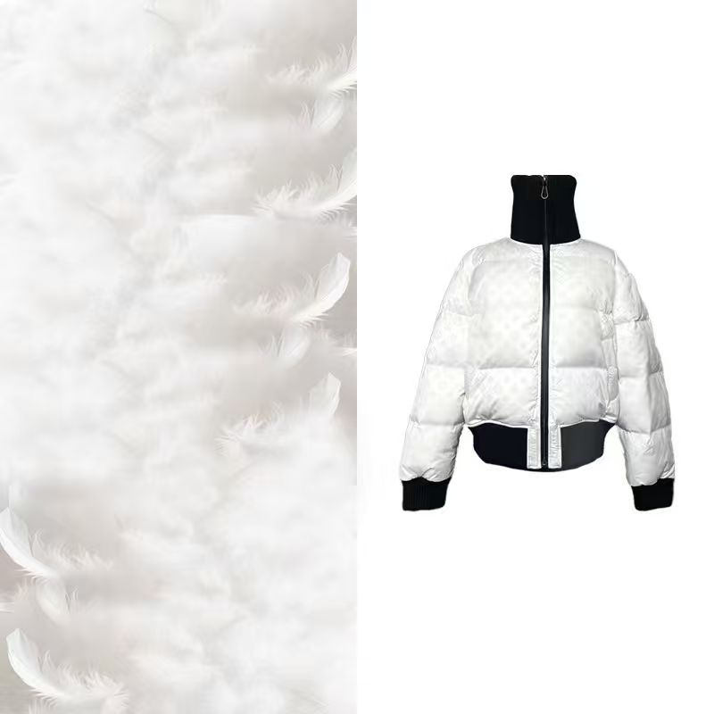 【荟品仓】2025冬季新款轻奢设计高领老花满印羽绒服（男）Y3051