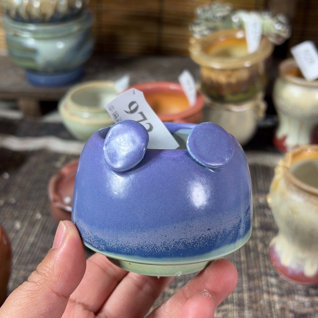 红陶景德镇手工花盆