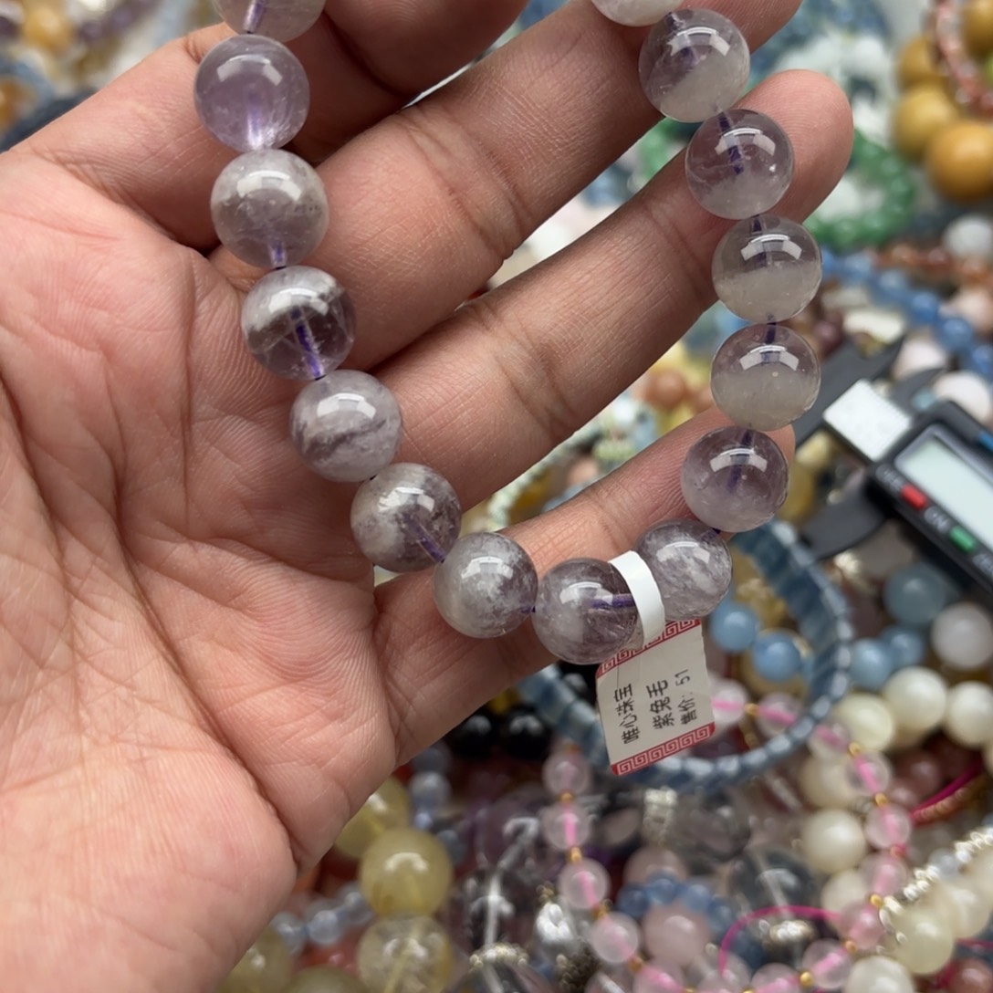 手链银S925镶嵌水晶