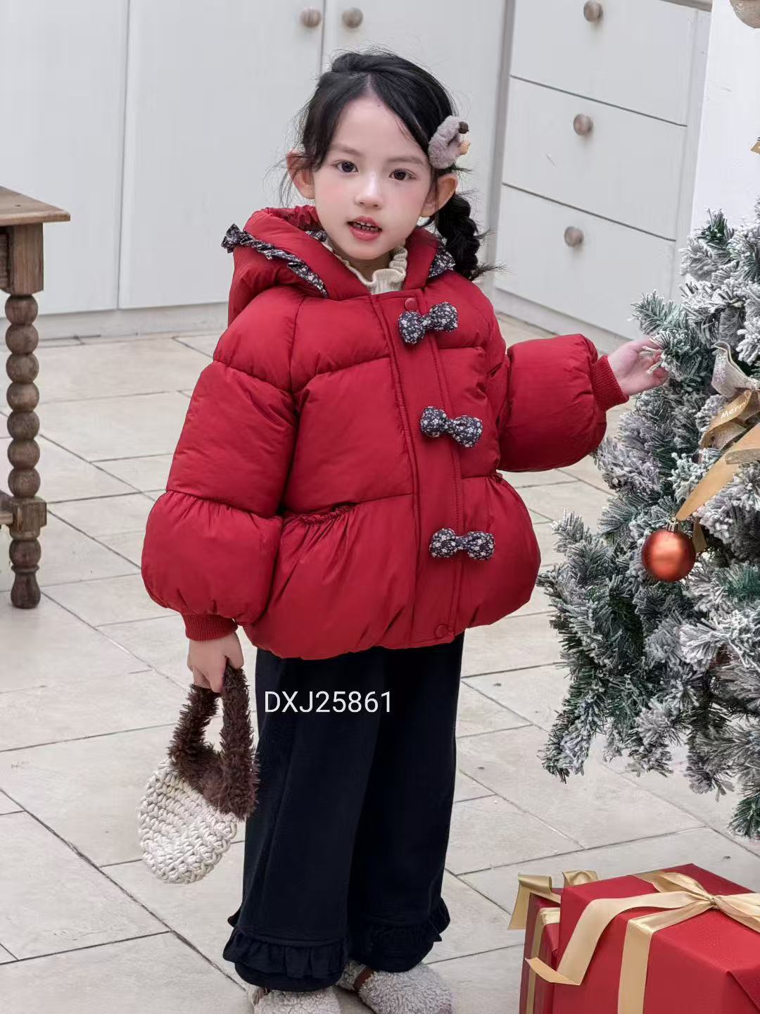 宝宝冬装棉衣保暖外套冬天新款儿童加绒加厚洋气棉袄女童棉服