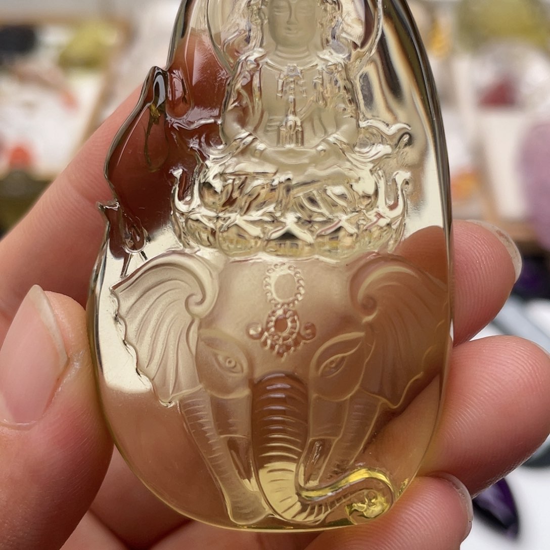 水晶颈饰未镶嵌瞬**夜定制