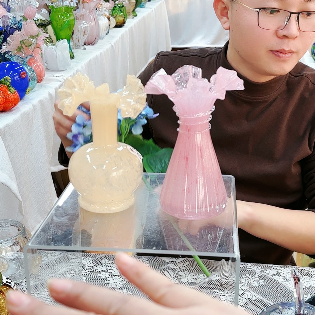 福利不退不换琉璃花瓶花器艺术品