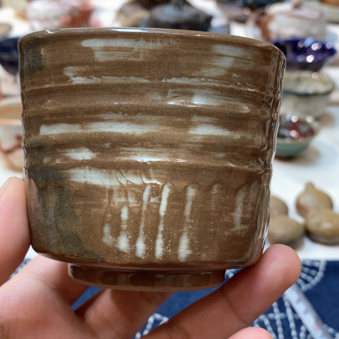 柴烧侘寂粗陶茶具